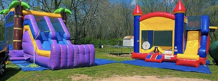 Wet or Dry Bounce House Combos