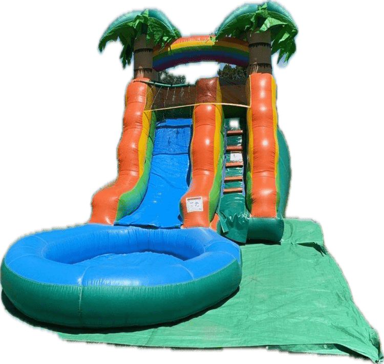 13ft Palm Tree Water Slide