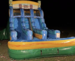 IMG 4539 1773191201 18ft Hawaii Tiki Dual Lane Water Slide