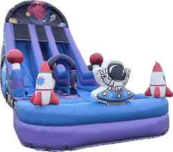 22ft Journey2Space Dual Lane Water Slide