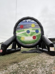IMG 7040 1791308797 20FT TALL DOUBLE-SIDED SPORTS GAME( Soccer/Kickball & Baseball/Softball Pitch)